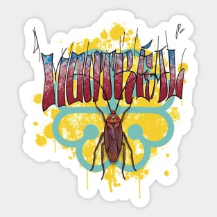 cockroach montreal Sticker